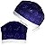 Gorro Cirúrgico, Harmonização Facial, Barra Branca, Azul - Imagem 1