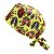 Gorro Cirúrgico, Órgãos, Coração, Pulmão, Caixa Torácica, Amarelo - Imagem 3