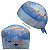 Gorro Cirúrgico, Impressão, Sol, Claude Monet, Azul - Imagem 1
