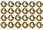 Scrunchies Xuquinha Fru-Fru com sua cor e logomarca, Kit 24 un - Imagem 3