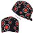 Gorro Cirúrgico, Red Hot Chilli Peppers, Logo Vermelha, Preto - Imagem 1