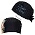 Gorro Cirúrgico, Cirurgia Plástica, Rosto Lateral, Preto - Imagem 1