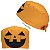 Gorro Cirúrgico, Halloween, Abóbora, Olhos Triangular, Laranja - Imagem 1