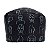 Gorro Cirúrgico, Cirurgia Plástica, Traços Tiffany, Preto - Imagem 2