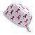 Gorro Unissex, Outubro Rosa, Laços Rosa Pink, Branco - Imagem 3
