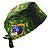 Gorro Cirúrgico, Bandeira Brasil Estilizado, Artística - Imagem 4