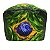 Gorro Cirúrgico, Bandeira Brasil Estilizado, Artística - Imagem 2