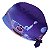 Gorro Cirúrgico, Astronauta passando de fase, Jogo, Roxo Degrade - Imagem 3