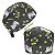 Gorro Cirúrgico, Gatinhos, Flores, Verde - Imagem 5