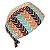 Gorro Cirúrgico, Listrado com Chevron, Azul, Laranja, Vinho - Imagem 4