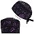Gorro Cirúrgico, Abdominoplastia, traços roxo, Preto - Imagem 1