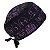 Gorro Cirúrgico, Abdominoplastia, traços roxo, Preto - Imagem 4