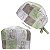 Gorro Cirúrgico, Médicos Quadriculados, Verde, Marrom, Bege, Branco - Imagem 1