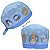 Gorro Cirúrgico, Cachorrinhos, Círculos azuis, patinhas, Azul - Imagem 5