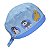 Gorro Cirúrgico, Cachorrinhos, Círculos azuis, patinhas, Azul - Imagem 4