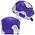 Gorro Cirúrgico, Arte abstrata, rupestre, doodle, grafismo bege, Roxo - Imagem 1