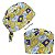 Gorro Cirúrgico, Carta de baralho, Ás colorido, amarelo - Imagem 5