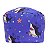 Gorro Cirúrgico, Tubarão Surfando onda, estrela do mar, Azul - Imagem 2