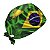 Gorro Cirúrgico, Bandeira do Brasil e Angola - Imagem 4