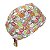 Gorro Cirúrgico, Frutas cortadas, animais fofos comendo, branco - Imagem 4