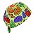 Gorro Cirúrgico, Órgãos coloridos variados, Verde Lima - Imagem 4