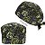 Gorro Cirúrgico, Rosas Verdes, tons de Verde, correntes, Verde - Imagem 1