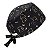Gorro Cirúrgico, Silhuetas Amarelas, Preto - Imagem 4