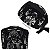 Gorro Cirúrgico, Cordel, Xilogravura, Nordeste, Preto - Imagem 1