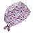 Gorro Cirúrgico, Cisne Branco, Coração, Flores, Coroa, Rosa - Imagem 4
