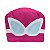 Gorro Cirúrgico, Penélope, Rosa Pink - Imagem 2