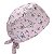 Gorro Cirúrgico, Borboletas Rosa, Salmão, Quadriculado Branco, Rosa - Imagem 4