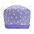 Gorro Cirúrgico, Mini Margaridas Brancas, Barra Lilás, Lilas - Imagem 2