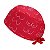 Gorro Cirúrgico, Mamas Traços Brancos, Vermelho - Imagem 3