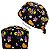 Gorro Cirúrgico, Capivara, Halloween, Poção, Crânio, Caldeirão, Preto - Imagem 1