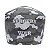 Gorro Cirúrgico, Bordado Surgery is War, Camuflado, Tons de Cinza - Imagem 2