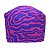 Gorro Cirúrgico, Arte Abstrata, ondas, ondulações, padrão Azul e Pink - Imagem 2