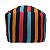 Gorro Cirúrgico, Listras/Faixas coloridas verticais, Preto - Imagem 2