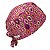 Gorro Cirúrgico, Pepecas diversas Desenhadas, Pink - Imagem 4