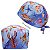 Gorro Cirúrgico, Lagosta, Peixe dourado e rosa, Estrela do mar, Azul - Imagem 1