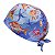 Gorro Cirúrgico, Lagosta, Peixe dourado e rosa, Estrela do mar, Azul - Imagem 3