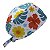 Gorro Cirúrgico, Flores Diversas Coloridas, Azul, Amarelo, Branco - Imagem 4
