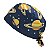 Gorro Cirúrgico, Planeta Saturno, Azul Marinho - Imagem 3