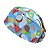 Touca Feminina ALICE, Frutas Tropicais, Coco, Melancia, Azul - Imagem 3