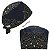 Gorro Cirúrgico, Mandala Dourada, Preto - Imagem 5