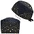Gorro Cirúrgico, Mandala Dourada, Preto - Imagem 1