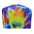 Gorro Cirúrgico, Tie-Dye Colorido, Amarelo, Roxo, Azul, Verde - Imagem 2