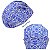 Touca Cirúrgica Feminina, Azulejos Português, Azul Royal - Imagem 5