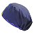 Touca Feminina ALICE, Girassóis de Van Gogh, Azul Noite - Imagem 3