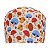 Touca Feminina ALICE, Cogumelos coloridos, Vermelho, Azul, Branco - Imagem 2