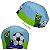 Touca Feminina ALICE, Chuteira Azul, Bola, Meia do Brasil, Azul Claro - Imagem 1